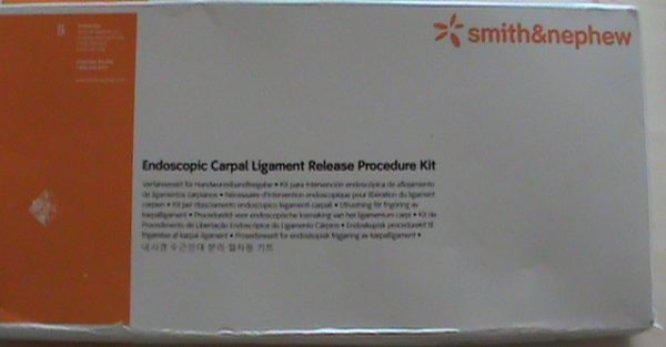 4116 Smith & Nephew Ectra II Endoscopic Carpel Ligament Release Kit
