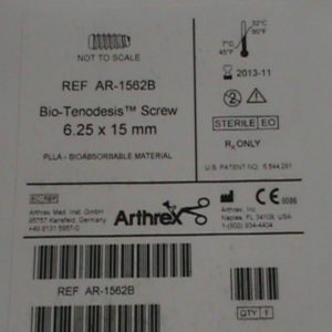 Arthrex AR-1562B Bio-Tenodesis Screw