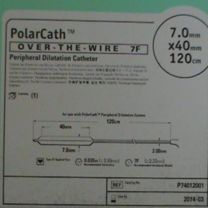 Boston Scientific PolarCath Over-The Wire 7F periférica dilatación con catéter 7.0mm x 40mm, 120 cm Longitud Total