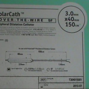 Boston Scientific PolarCath Over-The Wire 5F périphérique cathéter de dilatation 3.0mm x 40mm, la longueur totale de 150