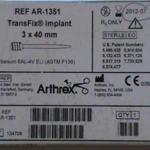 Arthrex AR-1351 Transfix植入物