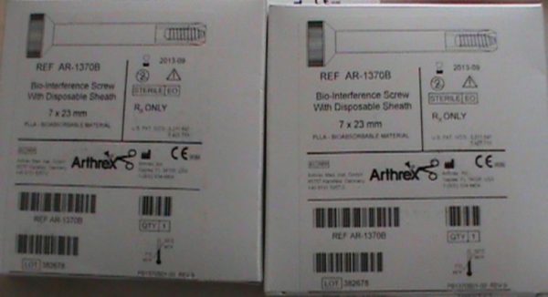 Arthrex AR-1370B Vis bio-interférence