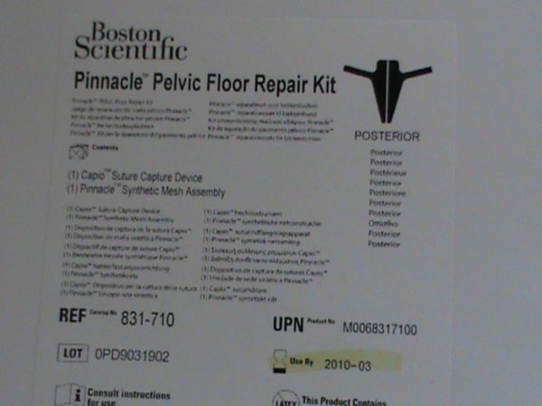 Boston Scientific Pinnacle bekkenbodem Repair Kit-Posterior