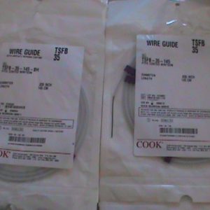 Cook PTFE coated Bentson, .035in x 145cm Wire Guide