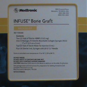 Medtronic Infuse Bone Graft Medium Kit, 5.6 cc