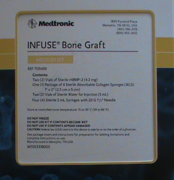 Medtronic Infuse Bone Graft Media Kit, 5.6 cc
