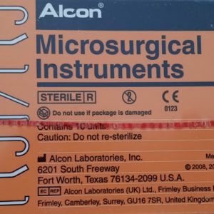 Alcon 8065425120 Instruments de microchirurgie Irrigation Cystitome