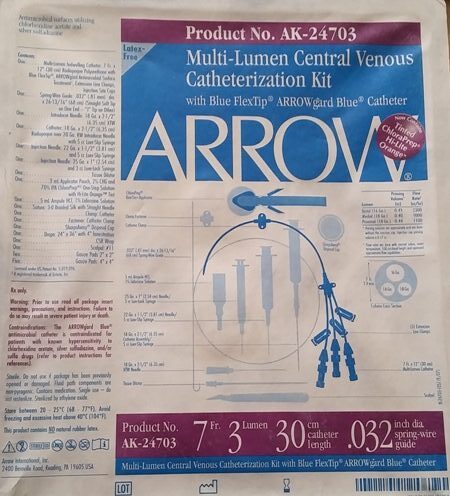 Arrow AK-24703 Multi-Lumen
