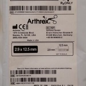 Ancrage de suture Arthrex AR-2923BC