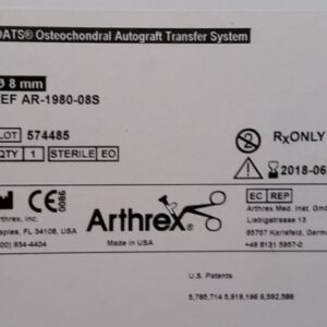 Arthrex AR-1980-08S AVENA 8mm