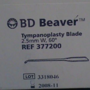 BD Beaver Tympanoplasty Blade