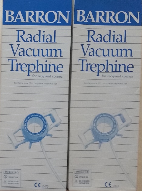 Barron Radial Vacuum Trephine-8.5mm