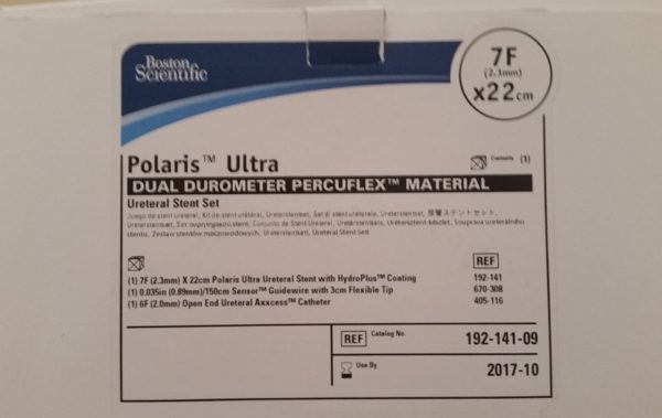 Boston Scientific 192-141-09 Polaris Ultra Ureterale Stent Set