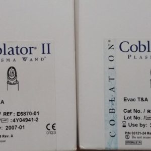 Coblator ii plasma bacchetta