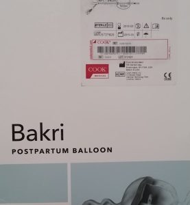 Cook G24237 Bakri Postpartum Balloon