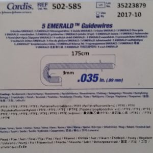 Cordis 502-585 Emerald Guidewires