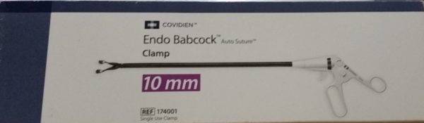 174001: Covidien AutoSuture endo babcock 10mm klemme