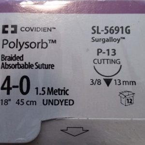 Suturas Covidien SL-5691G Polysorb