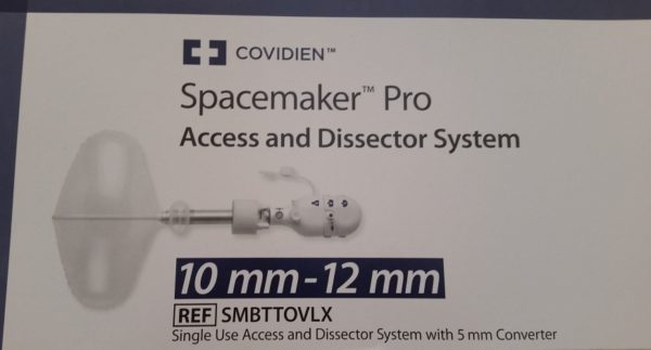 Covidien Spacemaker Pro SMBTTOVLX