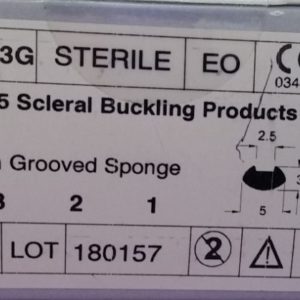 92-50-3G DORC 3mm x 5mm gegroefde Sponge