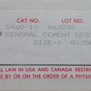 Depuy Cement Restrictor Size 1