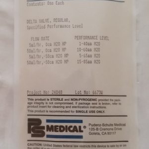PS Medical Delta Valve-Regular