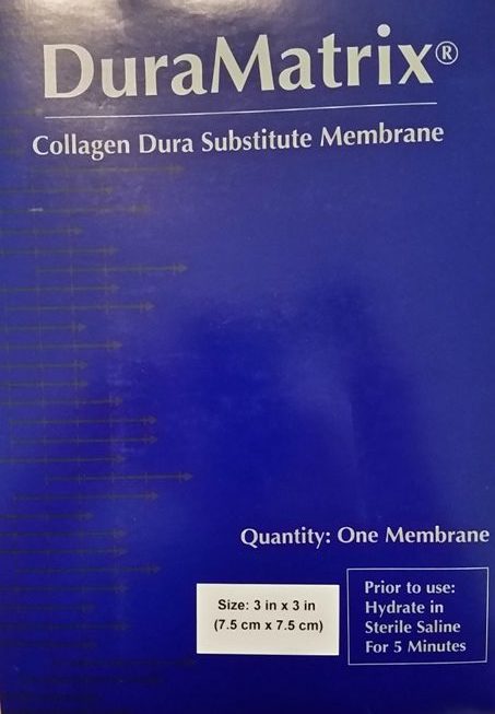 DuraMatrix CDSM33 Collagen Dura