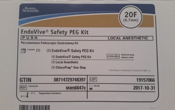 Kit de Peg Safety 6647 Endovive de Boston Scientific