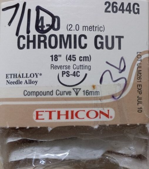 Ethicon 2644G Chromic Gut