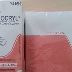 Sutures Monocryl Ethicon Y416H