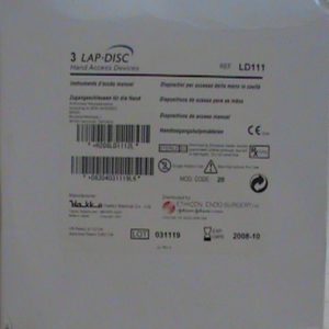 LD111 Ethicon Lap Disc Accès Main périphérique