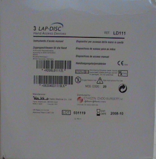 LD111 Ethicon Disc Lap Mano Device Access
