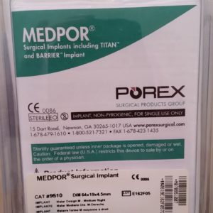 Medpor 9510 Surgical Implant