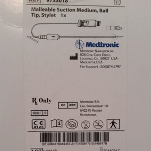 Medtronic 9735018 Malleable Suction