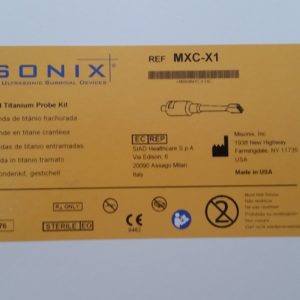 Misonix MXC-X1 Hatched Titanium Probe