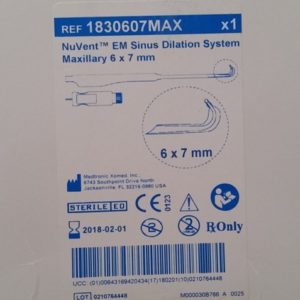 Medtronic 1830607MAX NuVent EM