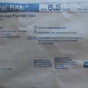 Oral Rae 86203 Tracheal Tube