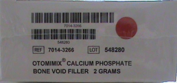 Biomet Otomimix Calcium Phosphate Bone Cement