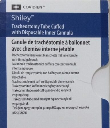 Tubo de traqueostomía Shiley 6DCT con manguito