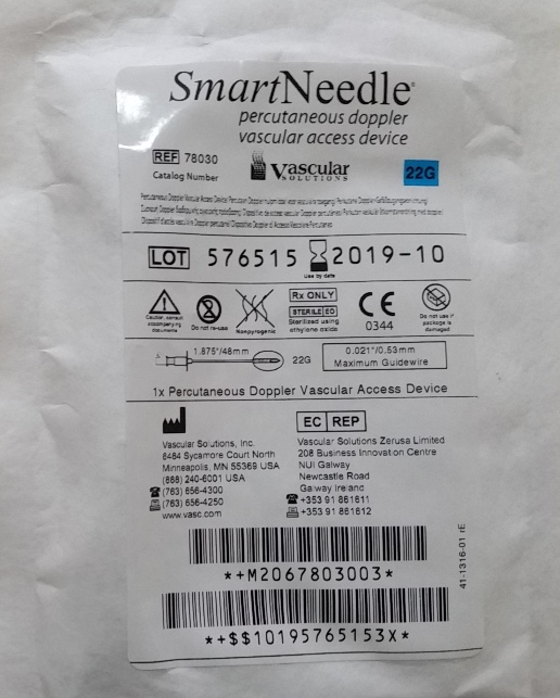 Solutions vasculaires SmartNeedle