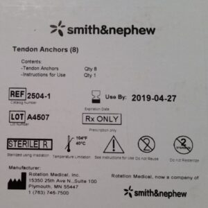 Smith & Nephew 2504-1 Tendon
