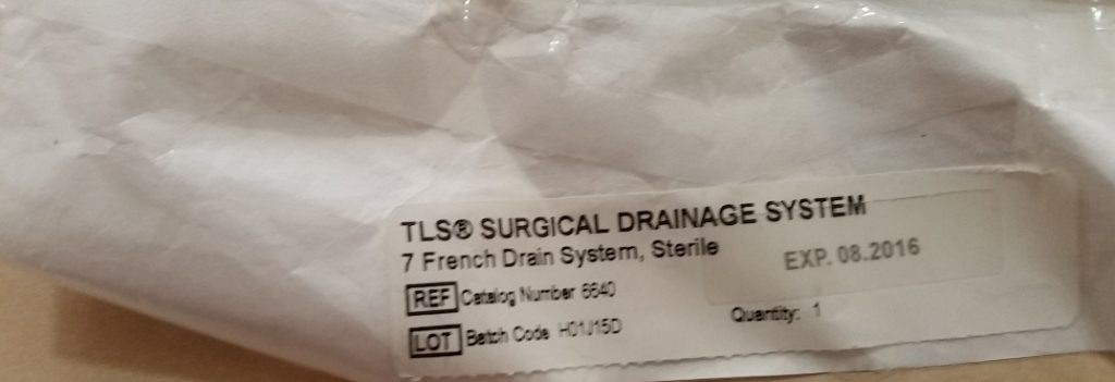 Stryker TLS Surgical Drain System-ref 6660 