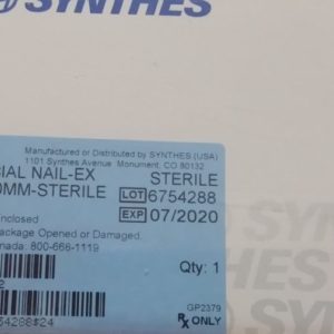 Synthes Cann tibiale Nail EX W Prox Bend