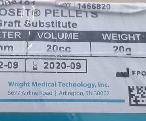 Wright 84000101 Osteoset Pellets